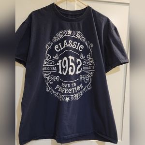 Mens "birthday year" T-shirt